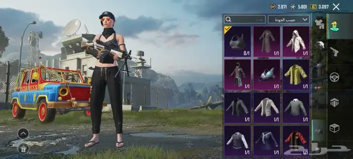 حساب ببجي للبيع 13