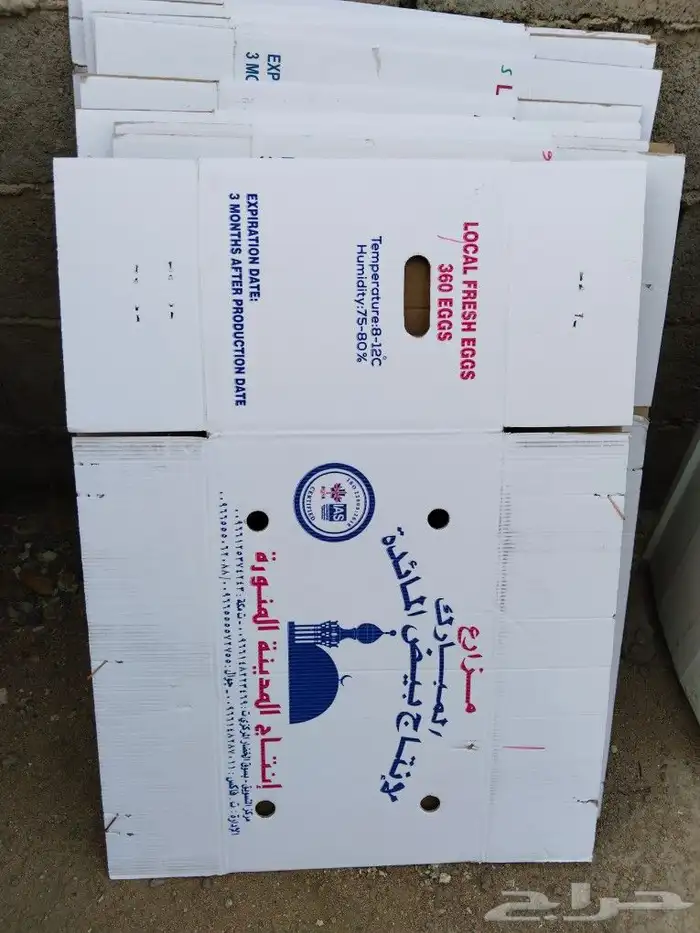 كراتين بيض فاضيه نظيفه لنقل العفش المدينة المنورة 0