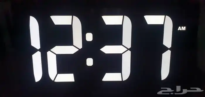 للبيع ساعه رقمية أكورايت LED مع تعتيم تلقائي للسطوع 0