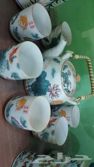 طقم براد صيني فاخر 0