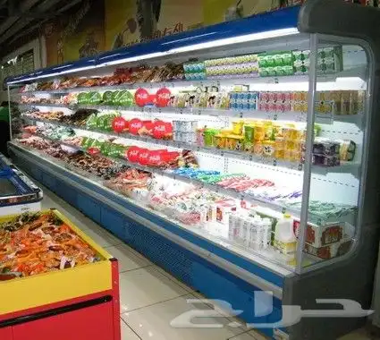 ثلاجة عرض مكشوفة تفصيل جديد 0