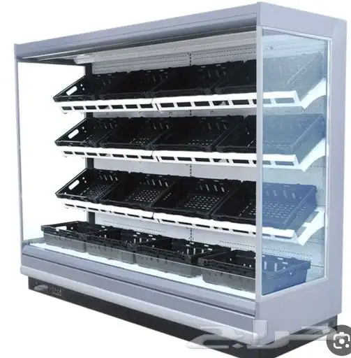 ثلاجة عرض مكشوفة تفصيل جديد 1