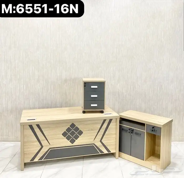 أثاث مكتبي  مكاتب وكراسي  وحدات عمل مفرد وثنائي ورباعي 25