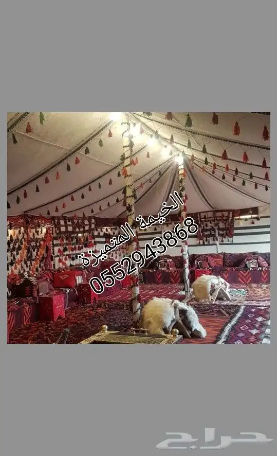 بيوت شعر تركية ابيض 7