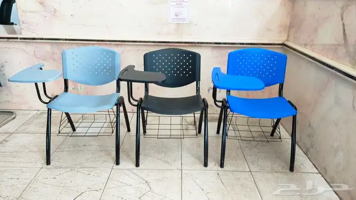 مكاتب حديد   طاولات مدرسيه   كراسي محاضرات 42