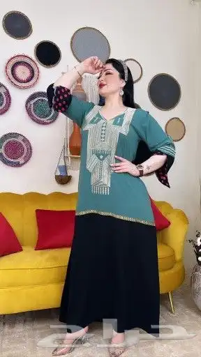 حرق الأسعار جلابيات خروج و بيتية و اليوم الوطني بسعر جملة 4