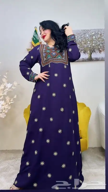 حرق الأسعار جلابيات خروج و بيتية و اليوم الوطني بسعر جملة 9