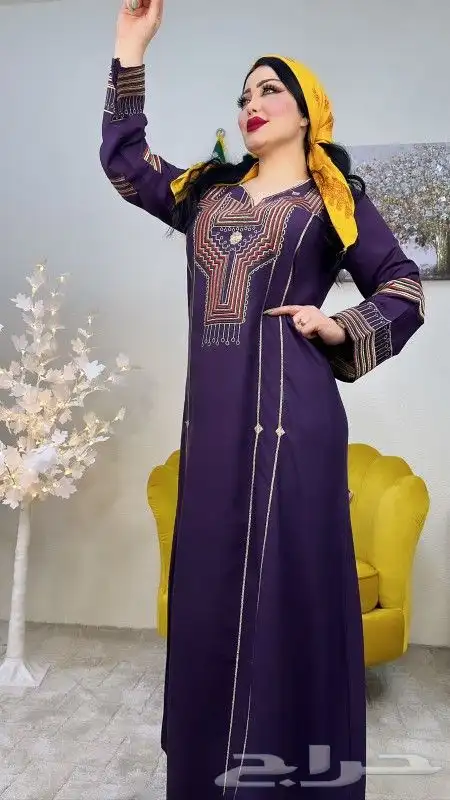 حرق الأسعار جلابيات خروج و بيتية و اليوم الوطني بسعر جملة 25