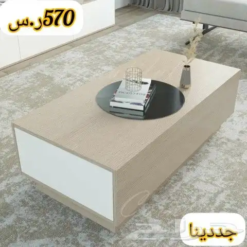 طاولات تلفزيون زبلازما واطقم طاولات عصريه وانيقه 14