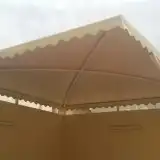 عمل جميع انواع القرميد وبيوت الشعر والمشبات والمضلات 2