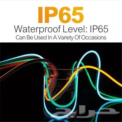 نيون فلكس ليد 12 فولت Ip65 neon flex led 5m 12v 24