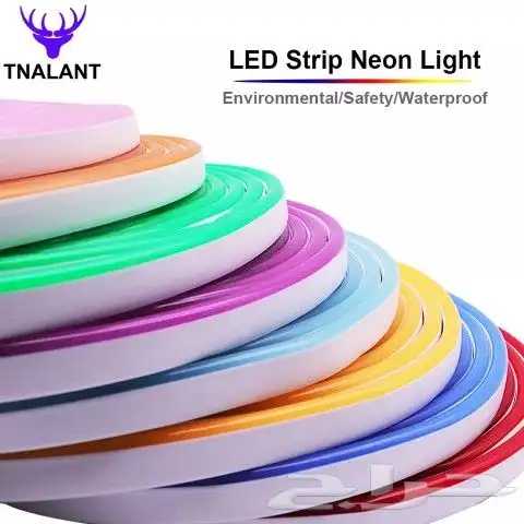 نيون فلكس ليد 12 فولت Ip65 neon flex led 5m 12v 19