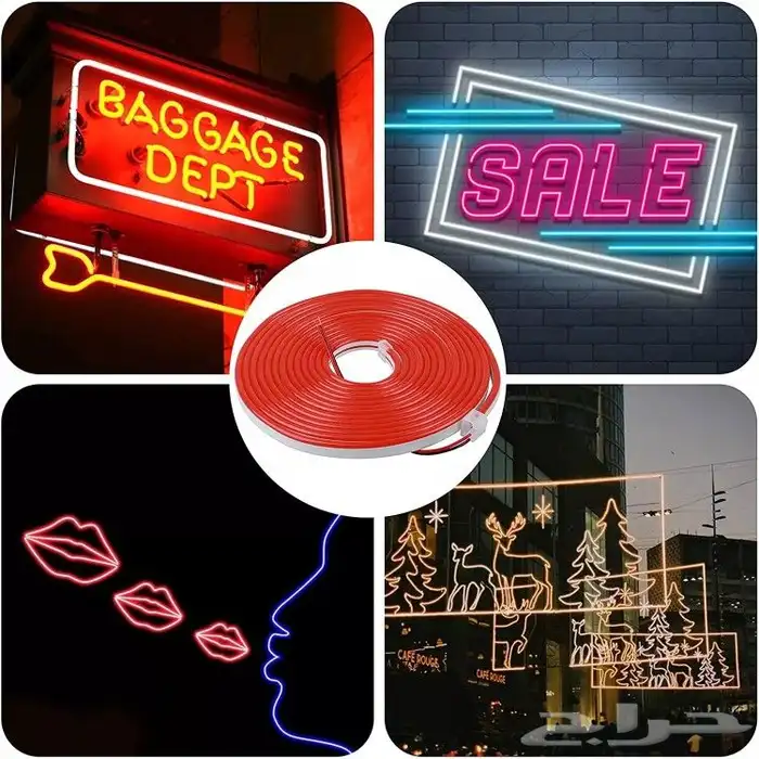 نيون فلكس ليد 12 فولت Ip65 neon flex led 5m 12v 21