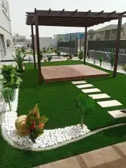 شلالات واحواض زراعي جلسات حدائق 15