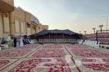 بيوت شعر للايجار واخيام جميع المقاسات 0