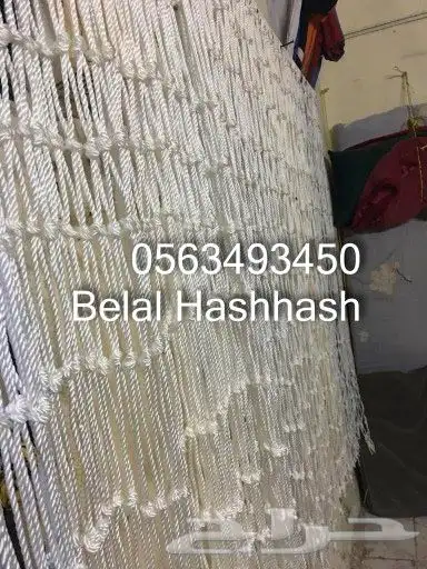 شبك الملاعب الرياضيه وتغطية المسابح وشبوك الحمايه من الطيور 13