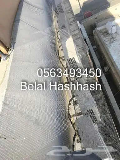 شبك سقف لملاعب كرة القدم وملاعب البادل وشبك لحماية للمسابح 37