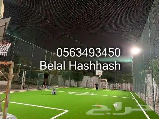 شبك سقف لملاعب كرة القدم وملاعب البادل وشبك لحماية للمسابح 9