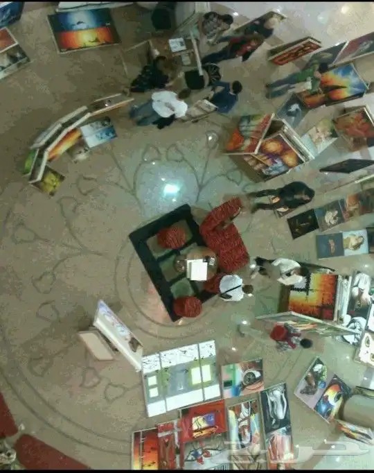 لوحات فنيه مرسومه من التراث العربي بالألوان الزيتية 2