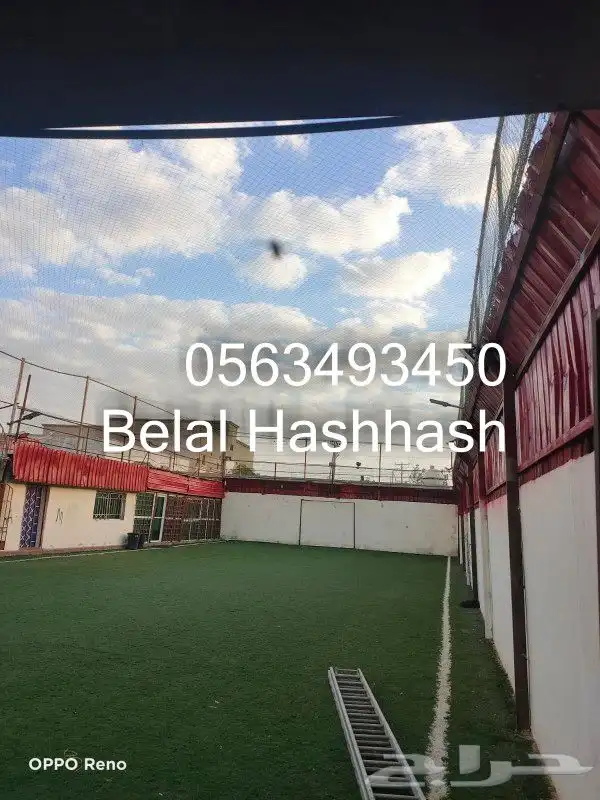 شبك سقف لملاعب كرة القدم وملاعب البادل وشبك لحماية للمسابح 40