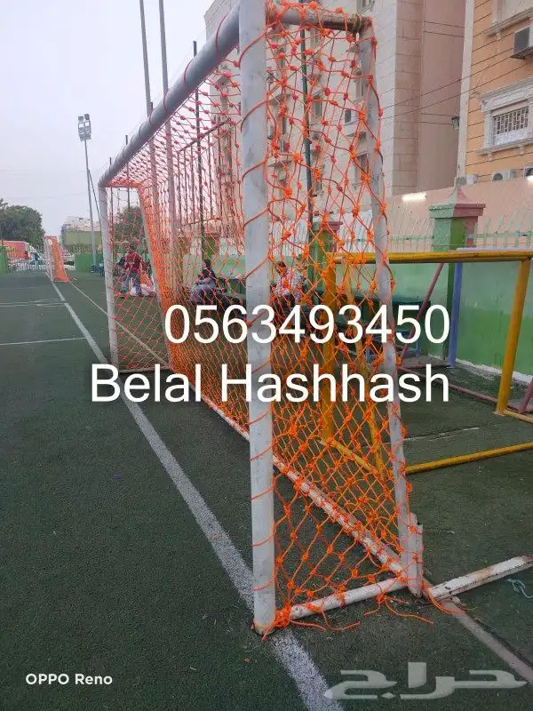 شبك الملاعب الرياضيه وتغطية المسابح وشبوك الحمايه من الطيور 20