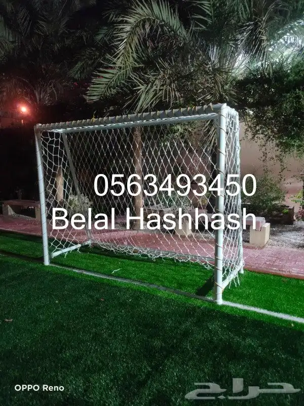 شبك الملاعب الرياضيه وتغطية المسابح وشبوك الحمايه من الطيور 1