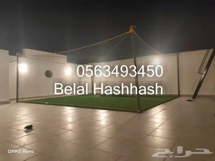 شبك ملاعب كرة قدم ملاعب بادل ملاعب اطفال شبك حمايه شبك مرمي 3