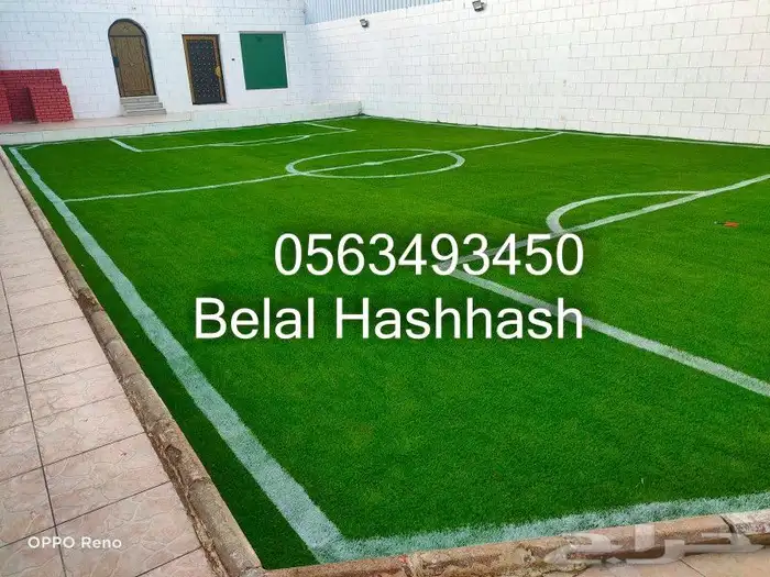 تخطيط ملاعب كرة القدم وملاعب الاطفال تخطيط يدوي 3