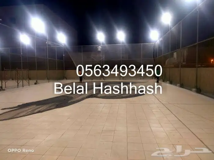 شبك سقف لملاعب كرة القدم وملاعب البادل وشبك لحماية للمسابح 20