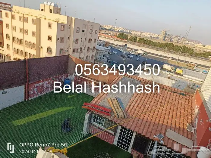 شبك سقف لملاعب كرة القدم وملاعب البادل وشبك لحماية للمسابح 2