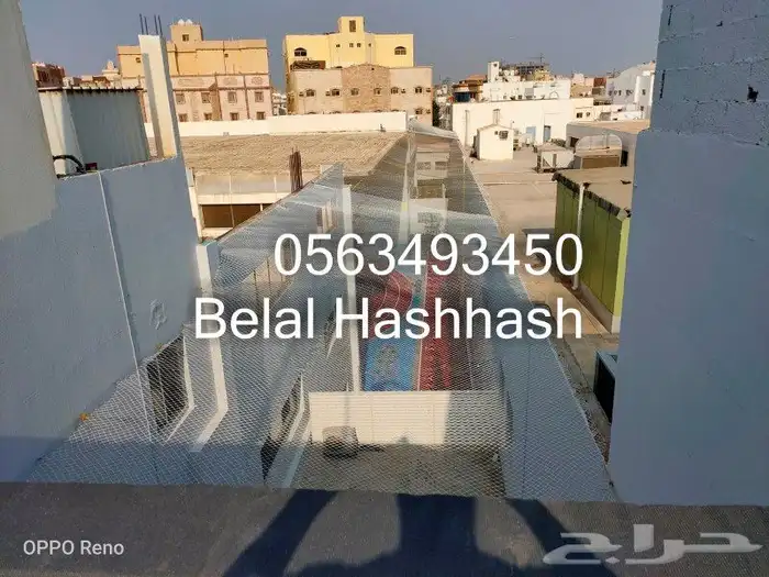 شبك سقف لملاعب كرة القدم وملاعب البادل وشبك لحماية للمسابح 0