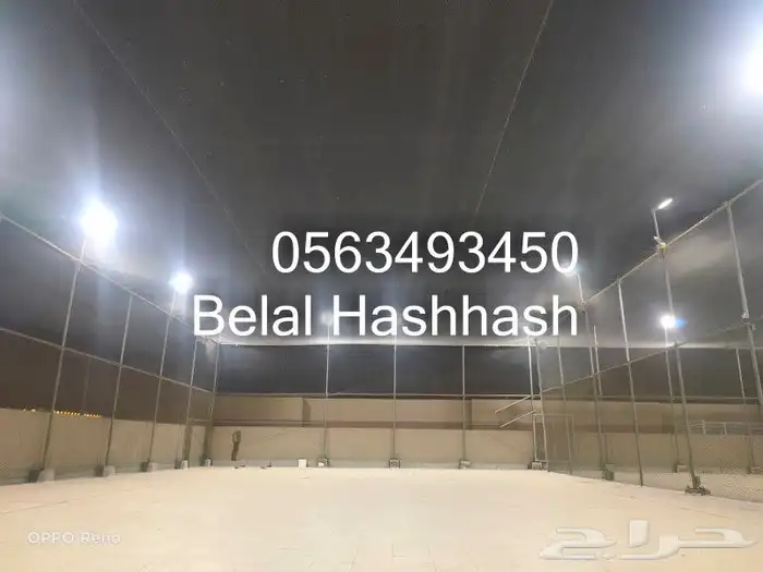 شبك سقف لملاعب كرة القدم وملاعب البادل وشبك لحماية للمسابح 17