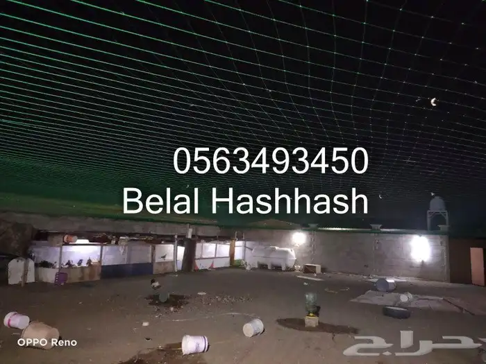 شبك سقف لملاعب كرة القدم وملاعب البادل وشبك لحماية للمسابح 24