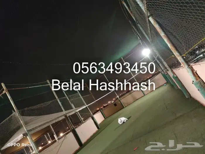 شبك سقف لملاعب كرة القدم وملاعب البادل وشبك لحماية للمسابح 30