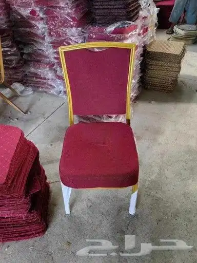 كراسي حفلات ومناسبات وطاولات وتلبيسات 0