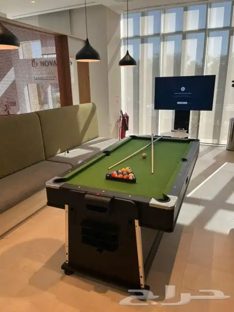 بلياردو 9 8 7 قدم جديد مودرن مع العاب أخرى تنس هوكي فرفيره 48