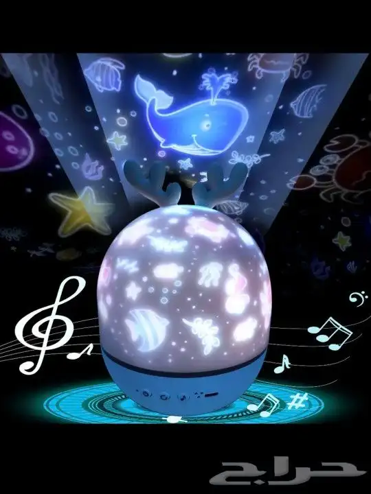 جهاز عرض موسيقي هديه للأطفال مناسب لالنوم وحفلات الميلاد 11