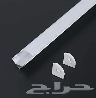 مجرى ألمنيوم profile aluminum led جملة فقط 6