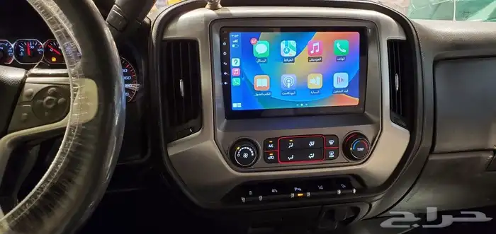 شاشة جمس سييرا 2014 - 2015 ابل كار بلاي واندرويد 4