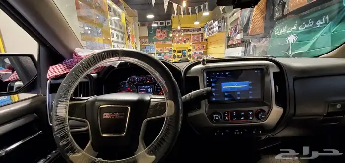 شاشة جمس سييرا 2014 - 2015 ابل كار بلاي واندرويد 5