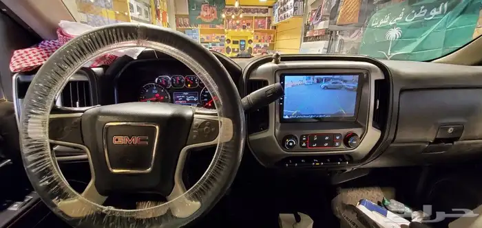 شاشة جمس سييرا 2014 - 2015 ابل كار بلاي واندرويد 6