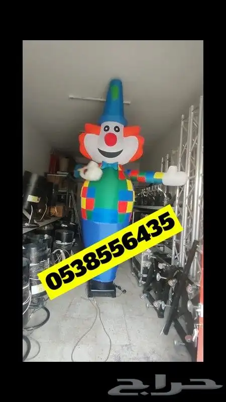 افتتاحات بالونات راقصه بوابه تراسات اضاءت محلات 2