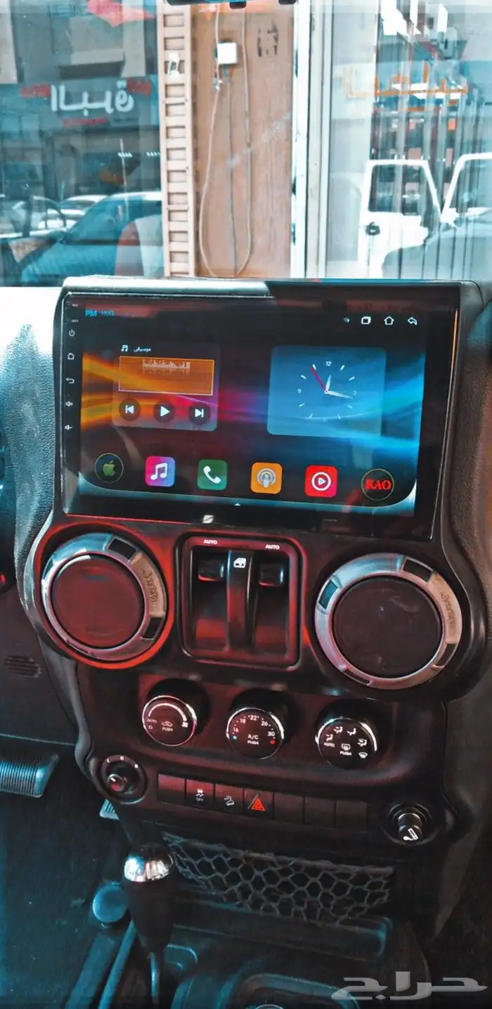 شاشة اندرويد رنجلر ولجميع السيارات 0