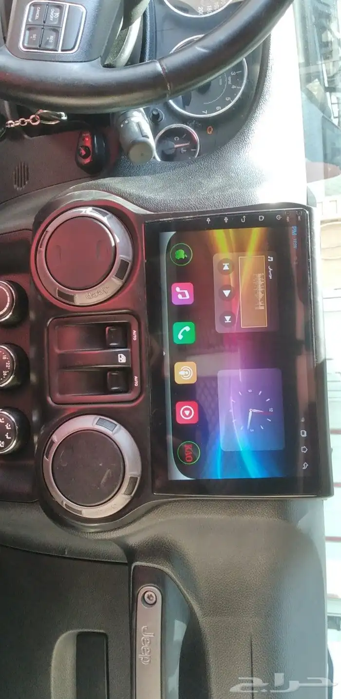 شاشة اندرويد رنجلر ولجميع السيارات 1