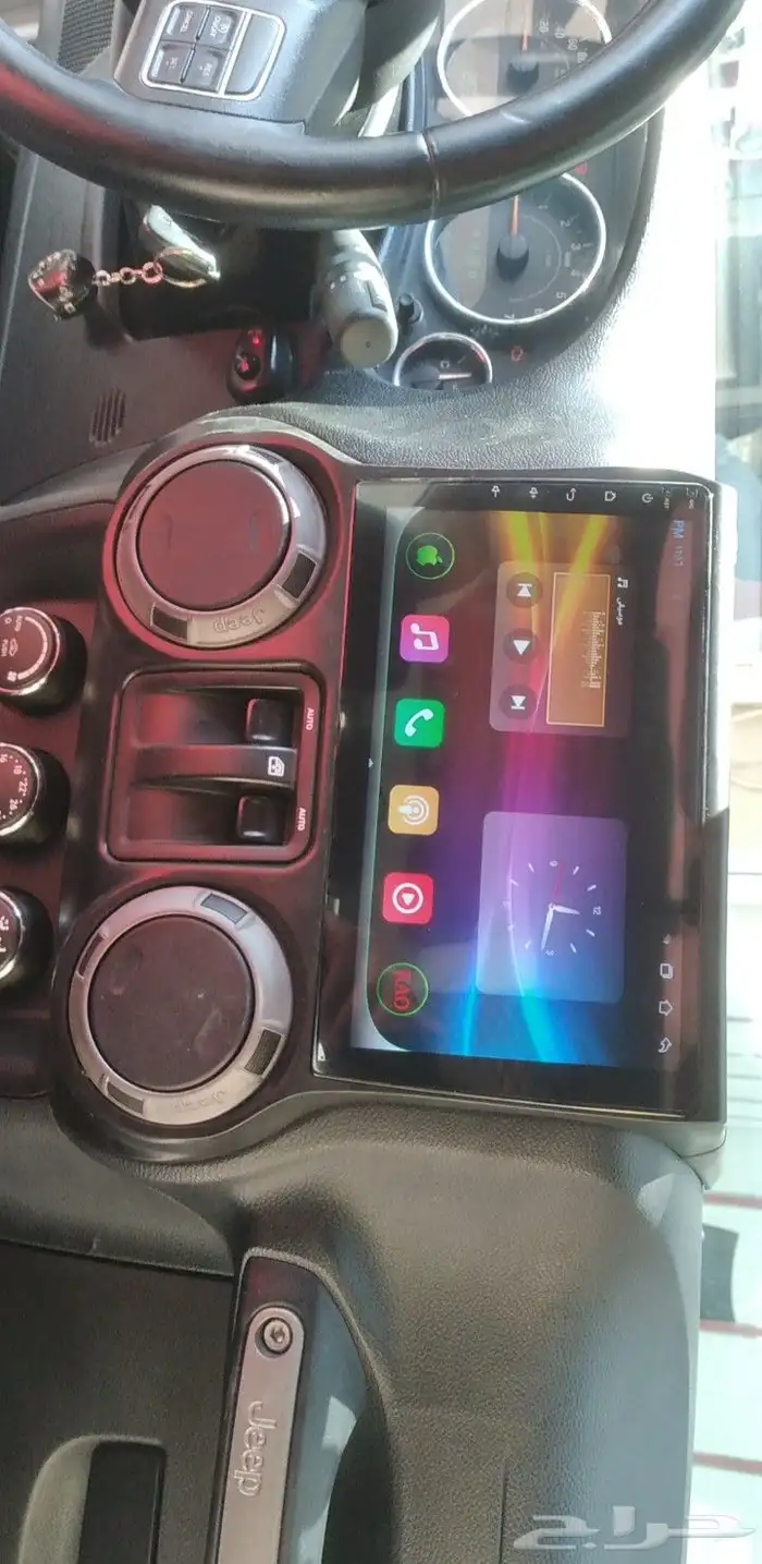 شاشة اندرويد رنجلر ولجميع السيارات 2