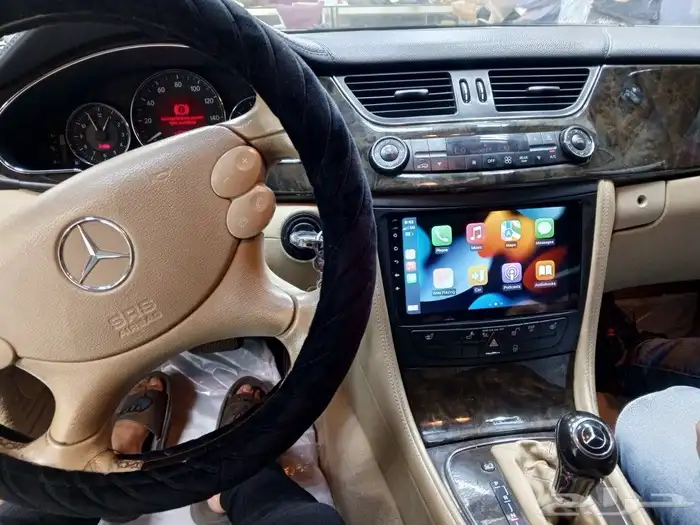 شاشة اندرويد مرسيدس C200 ولجميع السيارات 0