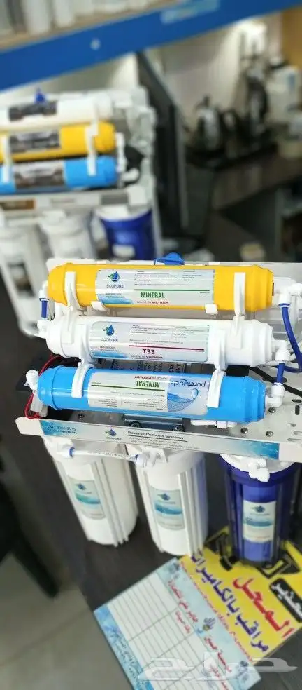 تحليه المياه صيانه وتغيير فلاتر تركيب رذاذ 7