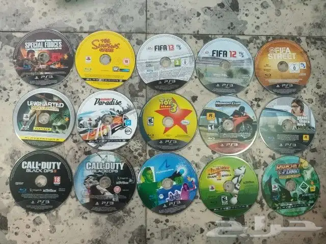 للبيع اشرطه سيديهات بلي ستيشن 4 0