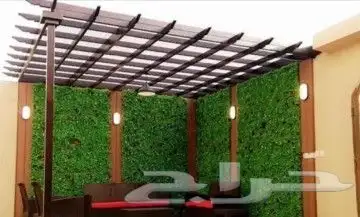 مظلات وسواتر وقرميد وبيوت شعر وجميع اعمال الحدادة 9