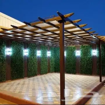 مظلات وسواتر وقرميد وبيوت شعر وجميع اعمال الحدادة 8